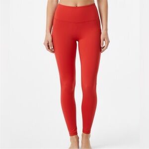 Buffbunny Rosa Pocket Leggings Red XS